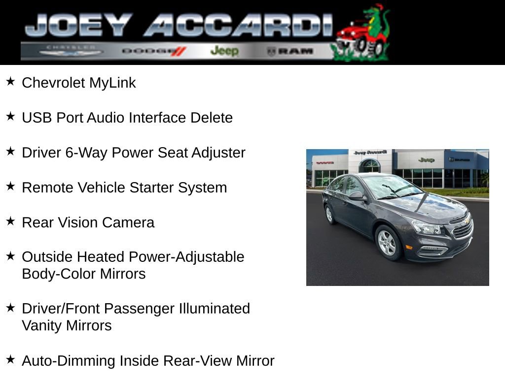 Used 2016 Chevrolet Cruze LT image 12