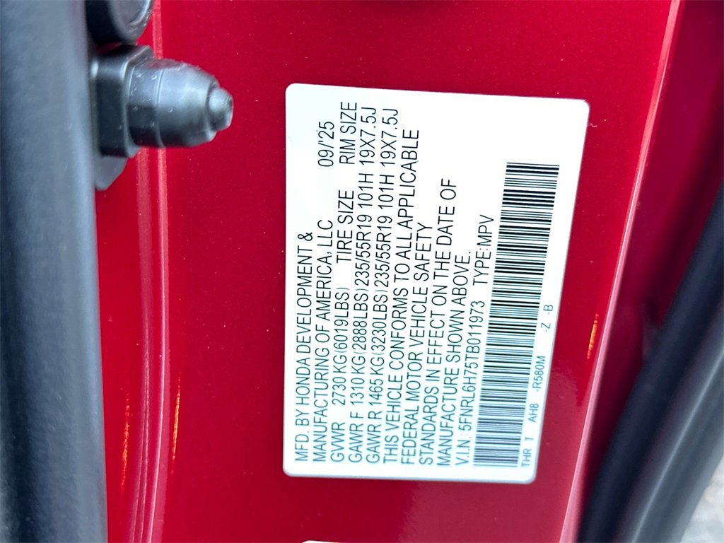 New 2026 Honda Odyssey Sport-L image 37