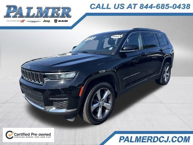 Certified 2021 Jeep Grand Cherokee L Limited w/ Luxury Tech Group II AWD/4WD image 1