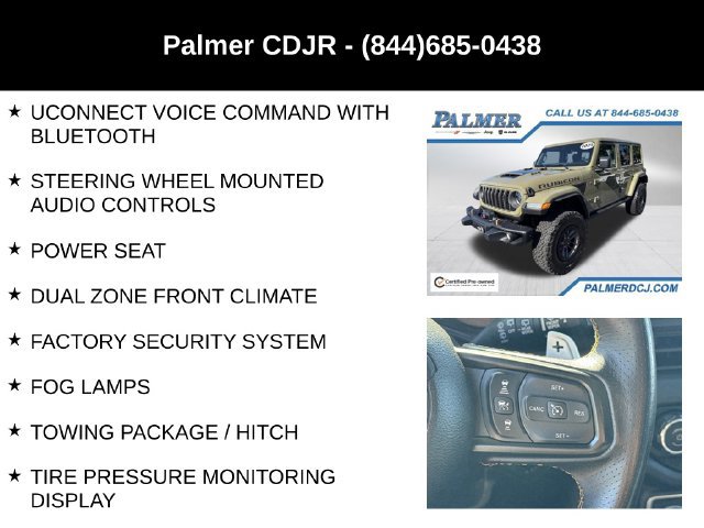 Certified 2025 Jeep Wrangler Unlimited Rubicon 392 AWD/4WD image 18