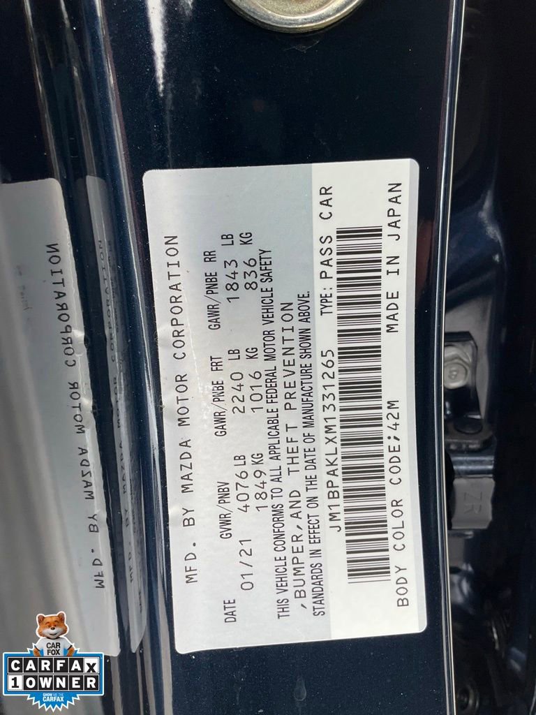 Used 2021 MAZDA MAZDA3 s FWD image 21