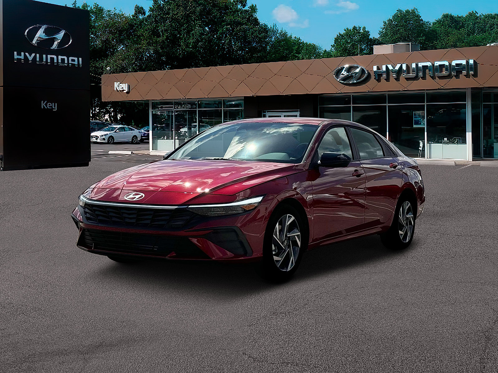 Certified 2025 Hyundai Elantra Sport FWD image 1