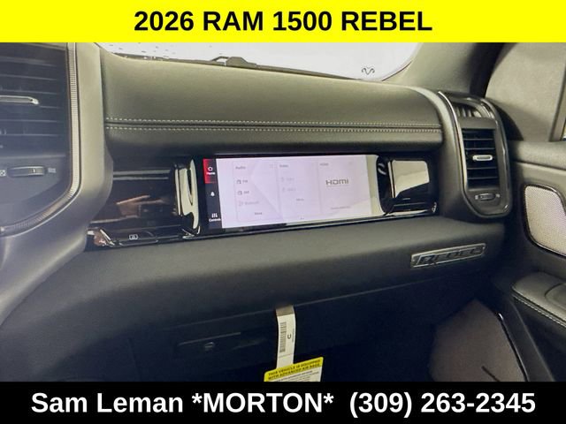 New 2026 RAM 1500 Rebel w/ Rebel Level 2 Equipment Group image 34