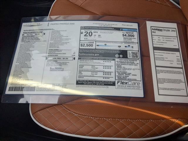 New 2026 Chrysler Pacifica Pinnacle image 21