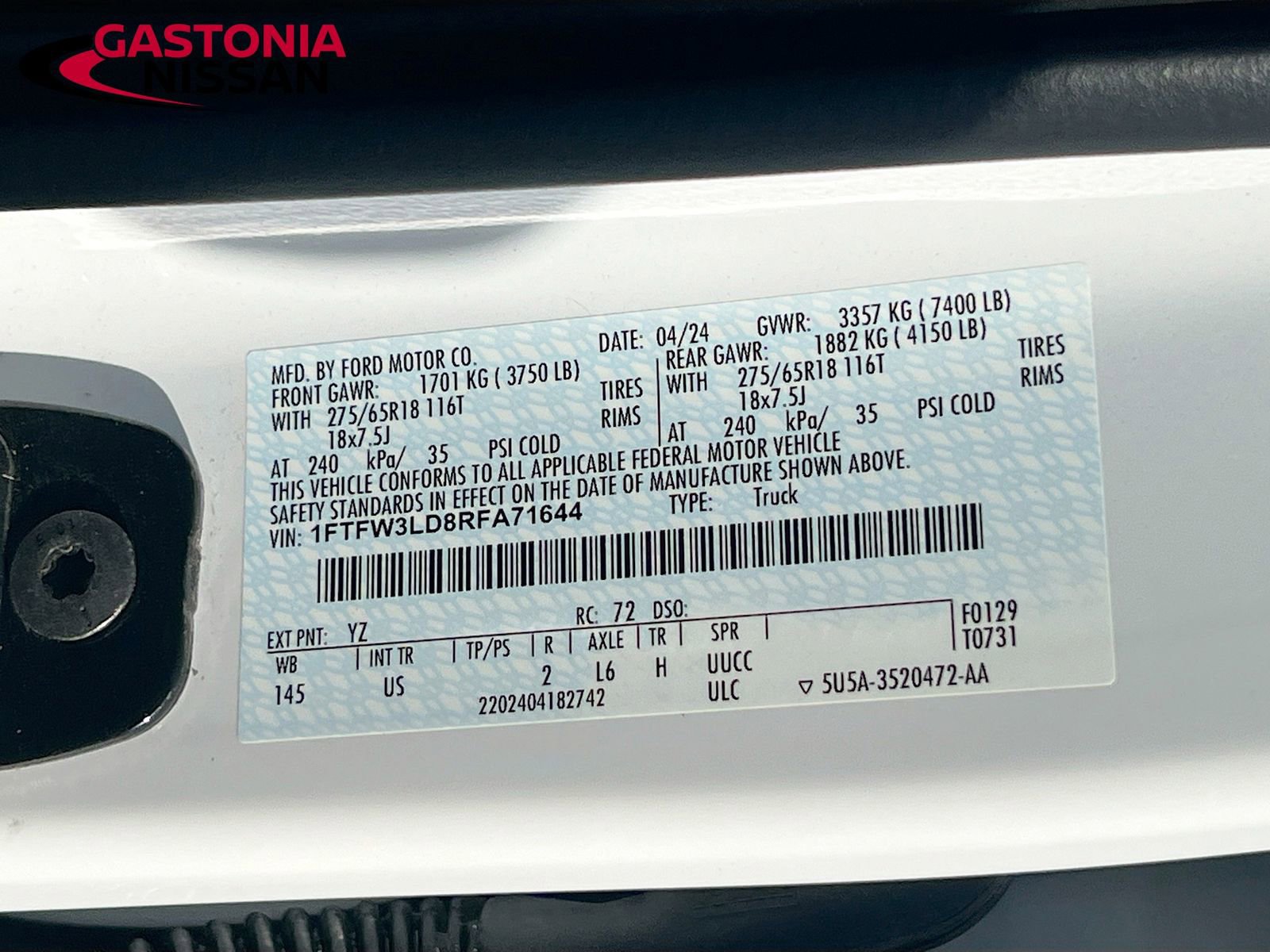 Used 2024 Ford F150 XLT w/ Mobile Office Package image 40