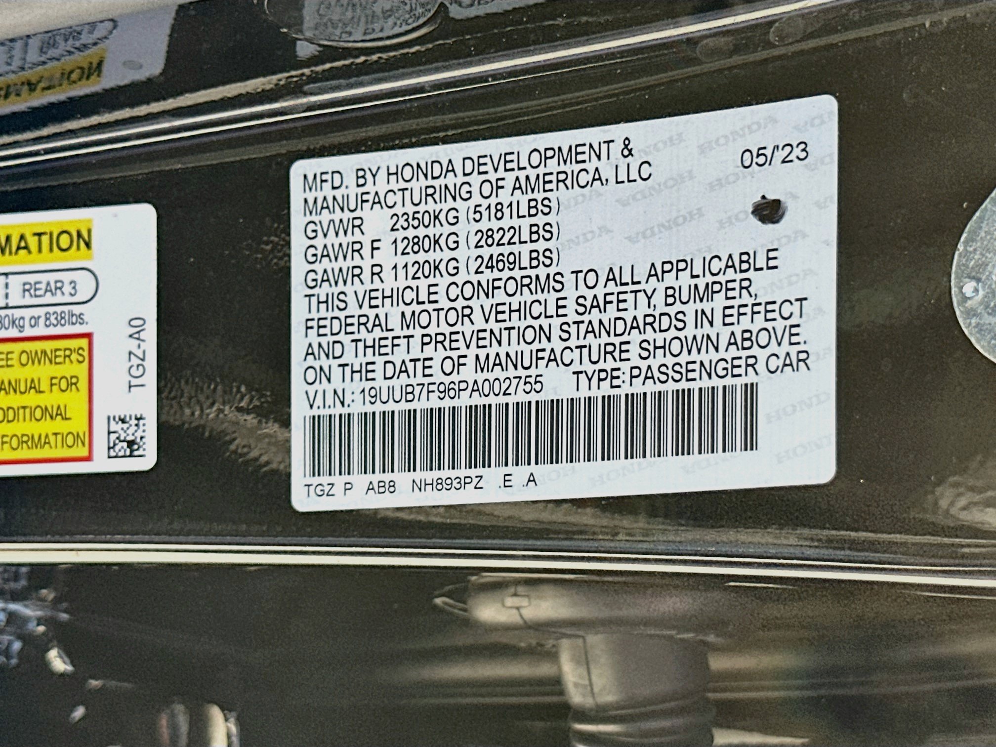 Used 2023 Acura TLX Type S AWD/4WD image 35