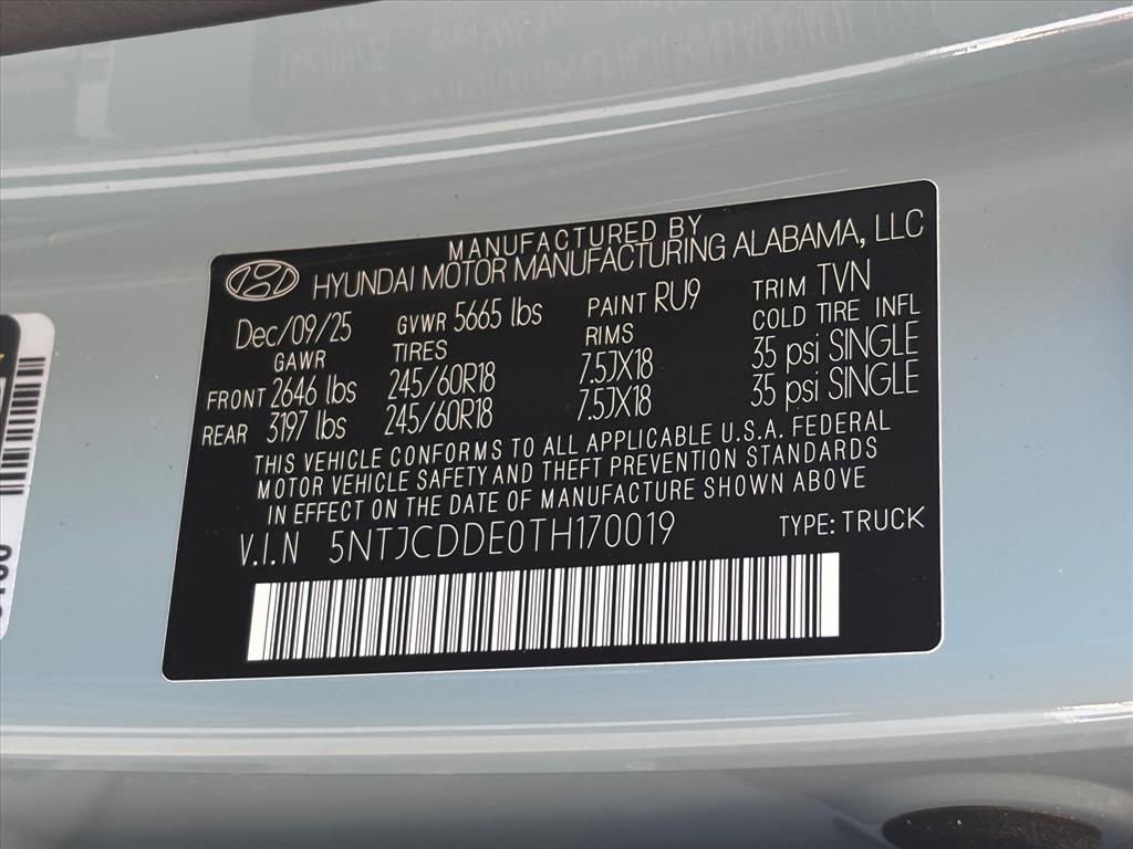 New 2026 Hyundai Santa Cruz SEL image 30