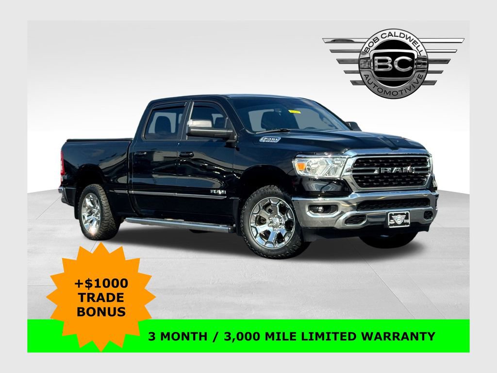 Used 2022 RAM 1500 Big Horn w/ Trailer Tow Group AWD/4WD image 1