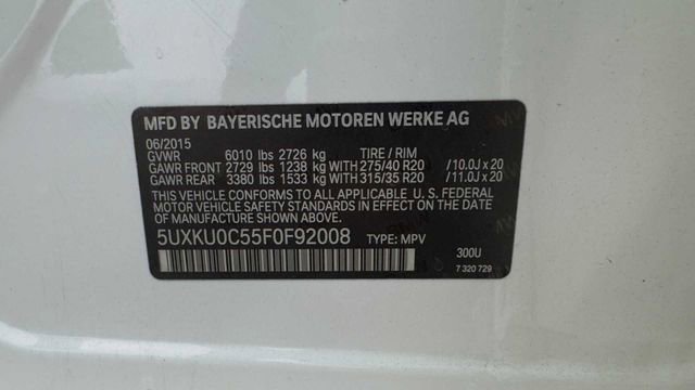Used 2015 BMW X6 sDrive35i RWD image 38