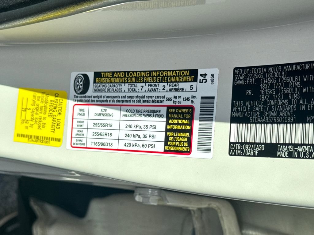 Used 2024 Toyota Grand Highlander XLE image 49