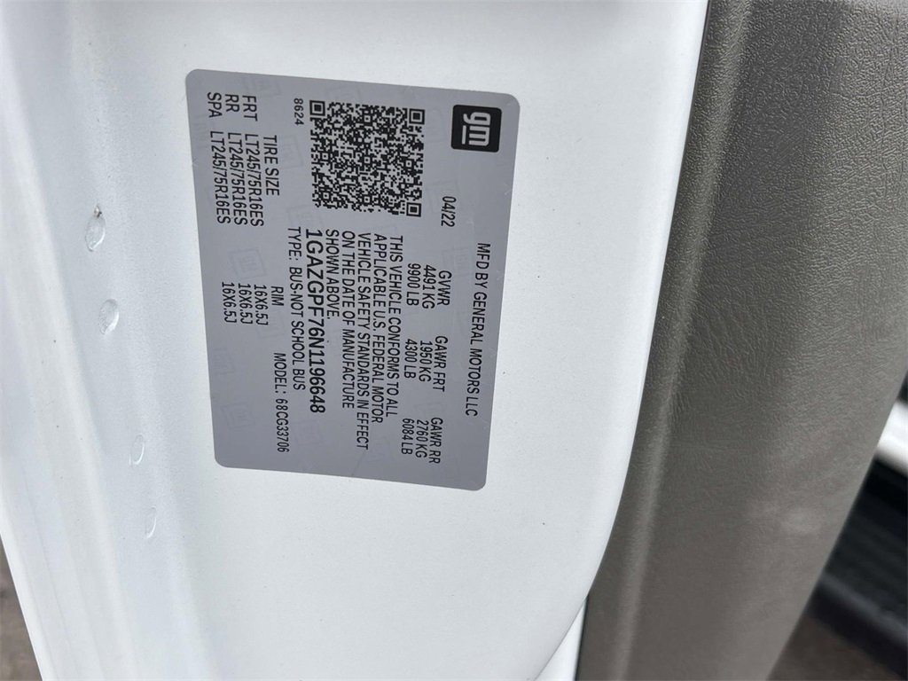 Used 2022 Chevrolet Express 3500 LT w/ LT Preferred Equipment Group image 31