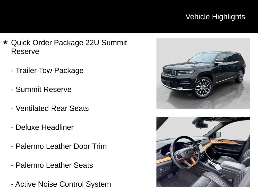 Used 2021 Jeep Grand Cherokee L Summit AWD/4WD image 6