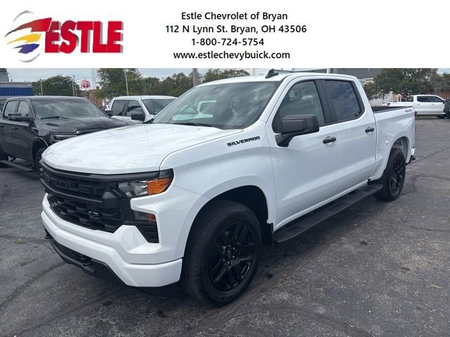 Used 2024 Chevrolet Silverado 1500 Custom w/ LPO, Dark Essentials Package image 1