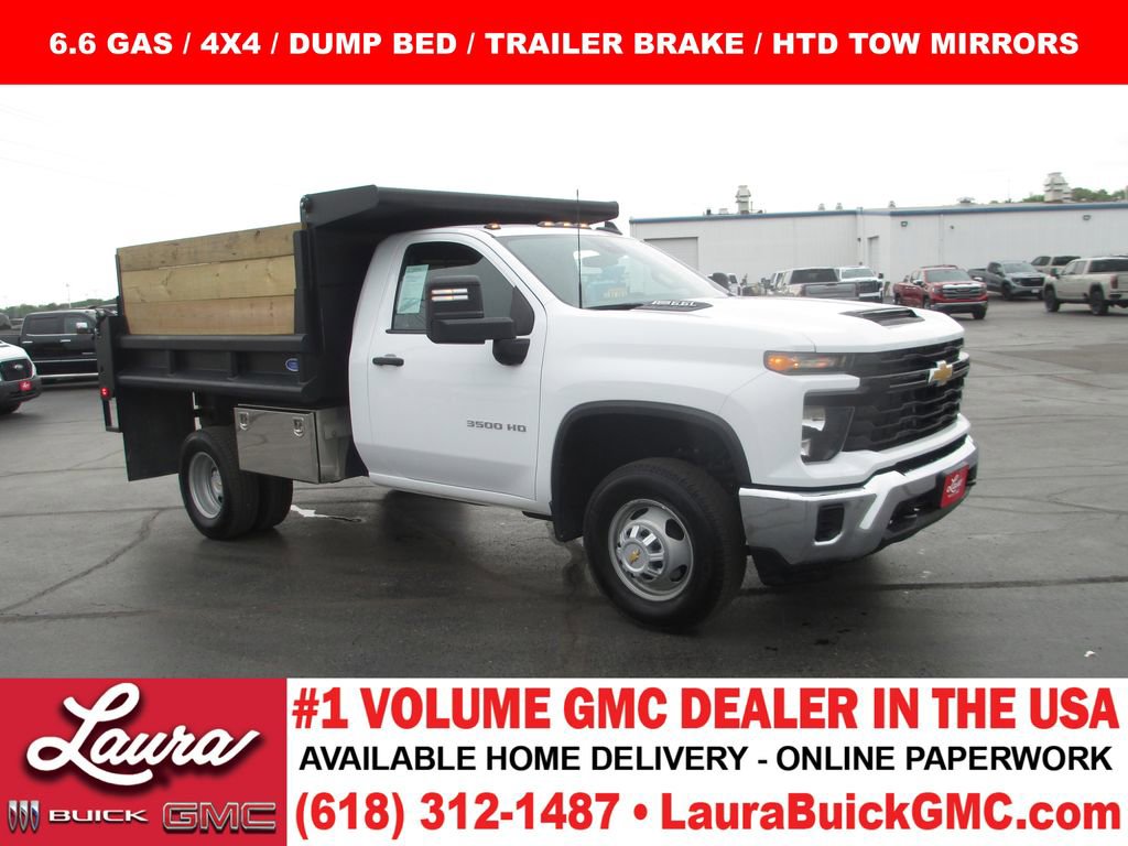 Used 2024 Chevrolet Silverado 3500 W/T w/ WT Convenience Package AWD/4WD image 1