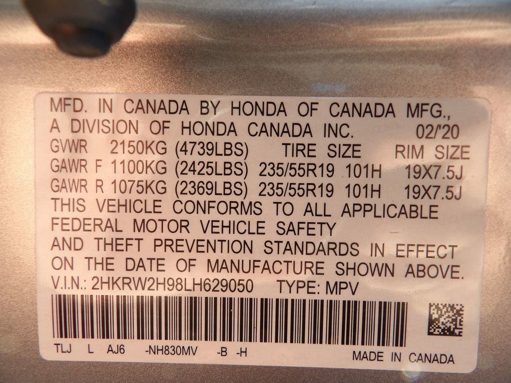 Used 2020 Honda CR-V Touring image 31