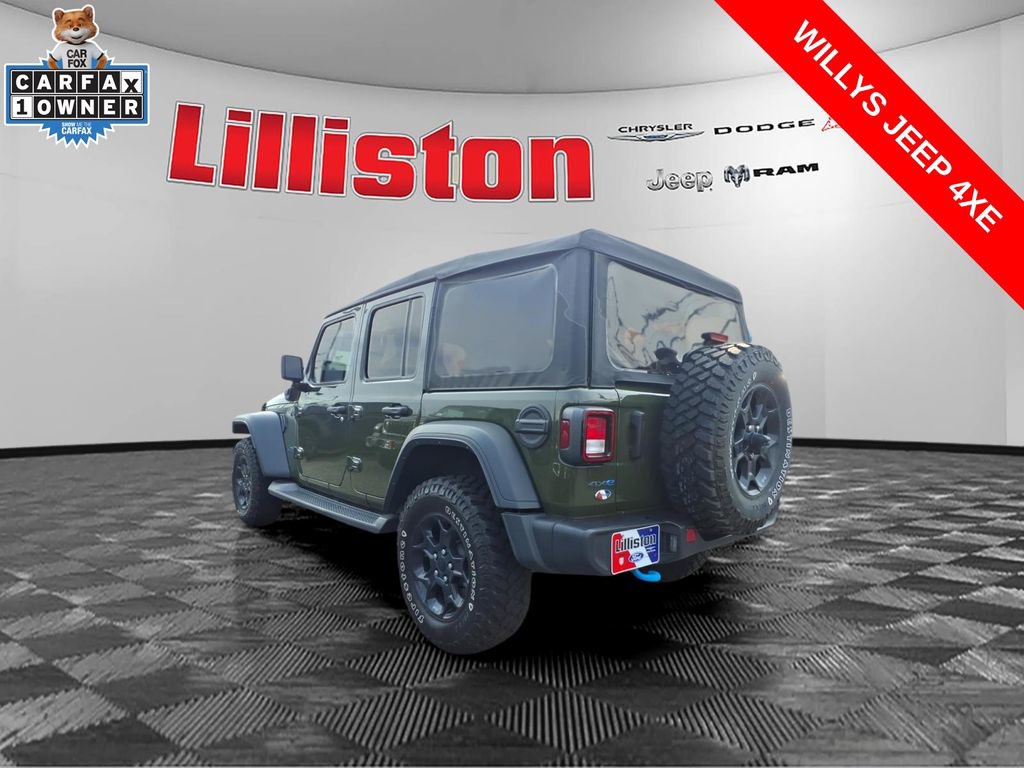 Used 2023 Jeep Wrangler Willys 4xe w/ Cold Weather Group image 4