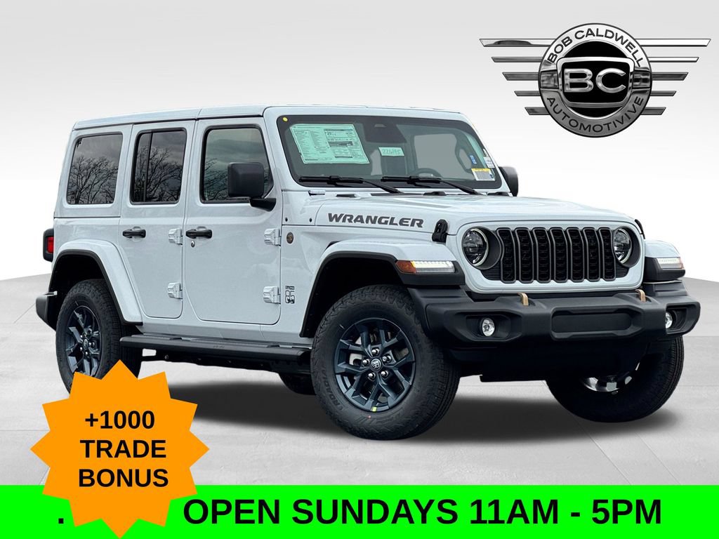 New 2026 Jeep Wrangler Unlimited Sport AWD/4WD 360° Tour