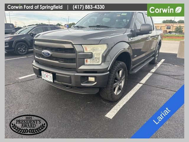 Used 2015 Ford F150 Lariat w/ Equipment Group 502A Luxury AWD/4WD 360° Tour