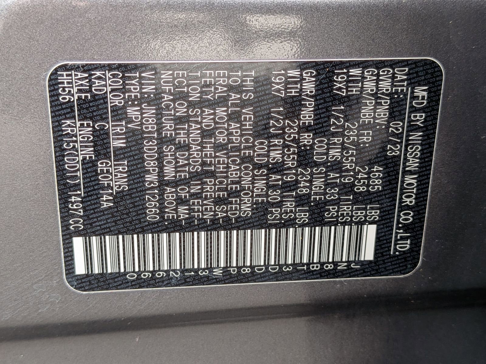 Used 2023 Nissan Rogue Platinum AWD/4WD image 43