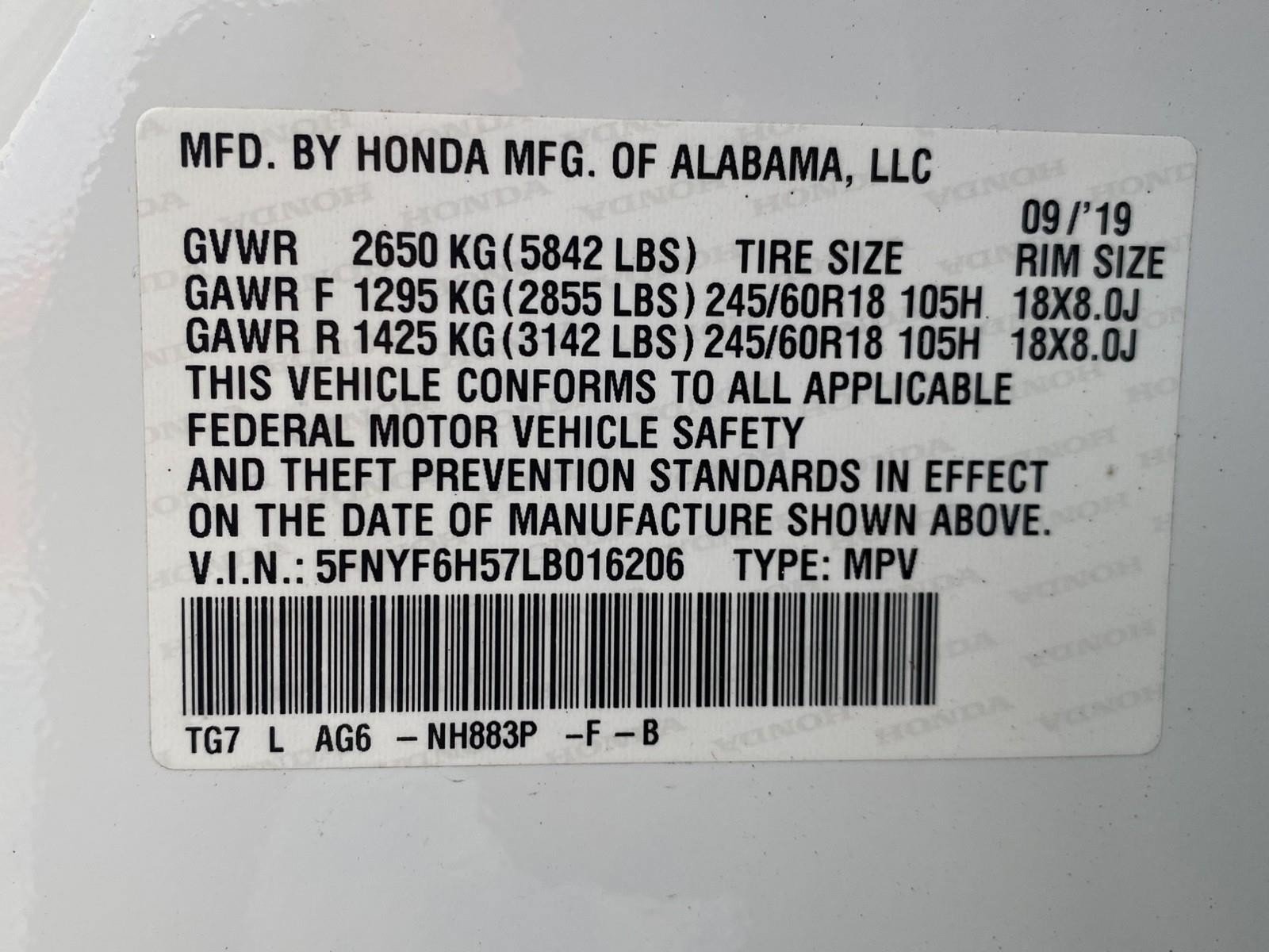 Used 2020 Honda Pilot EX-L image 35