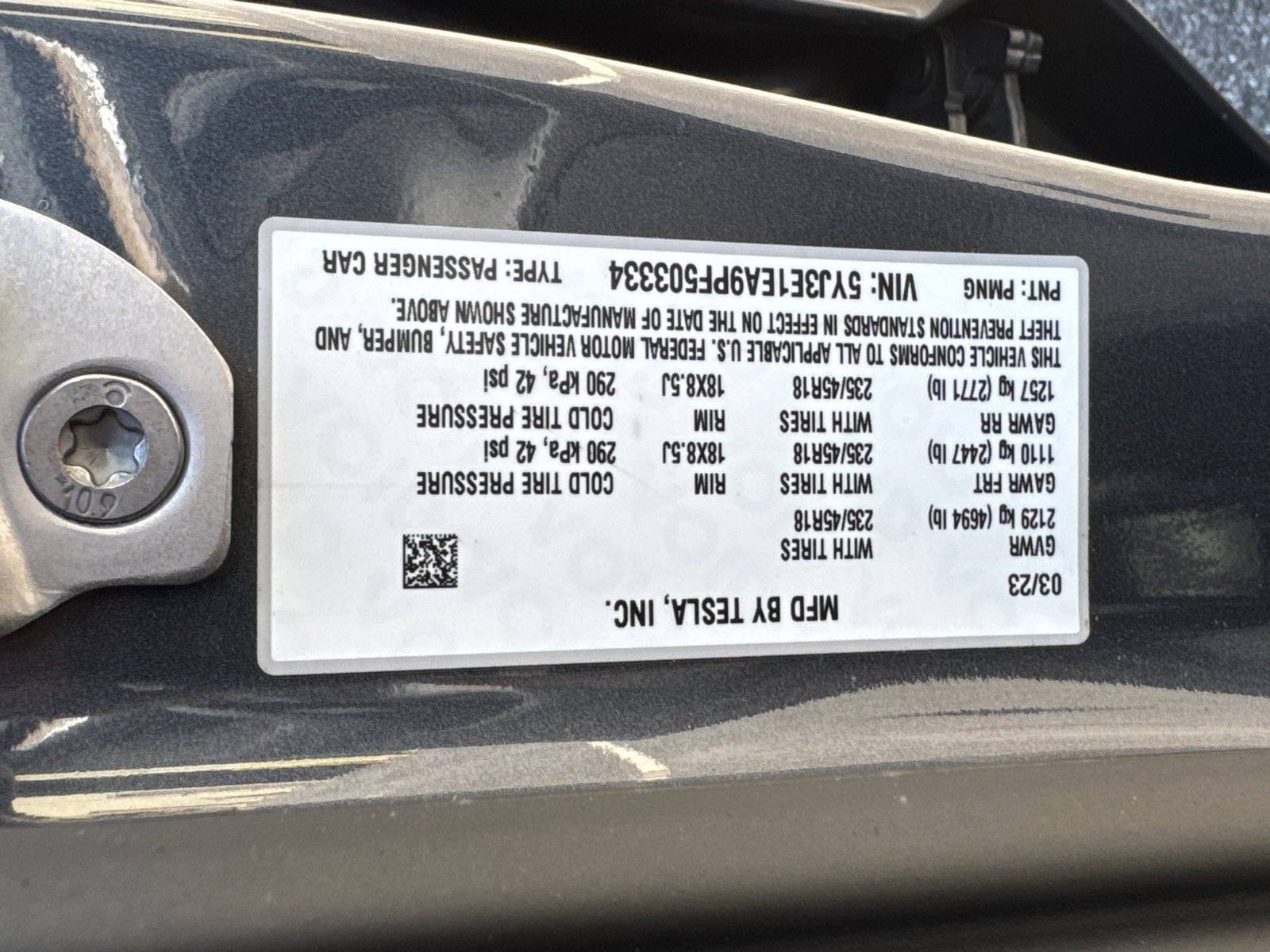 Used 2023 Tesla Model 3 Standard Range RWD image 34