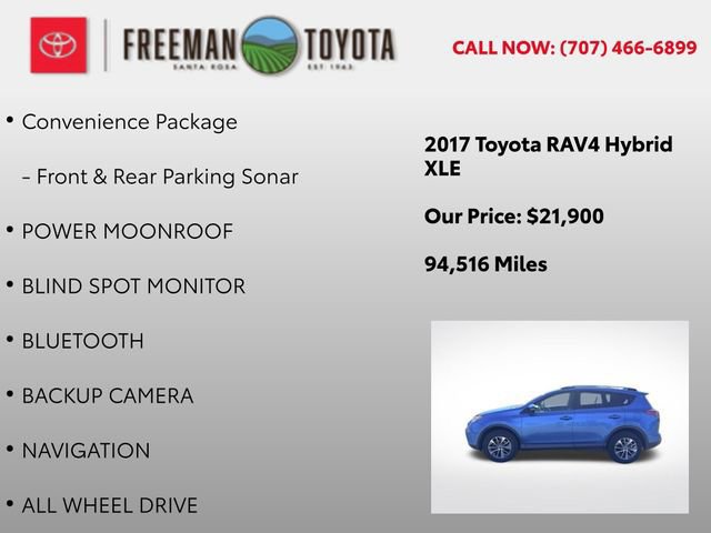 Used 2017 Toyota RAV4 XLE w/ Convenience Package AWD/4WD image 9