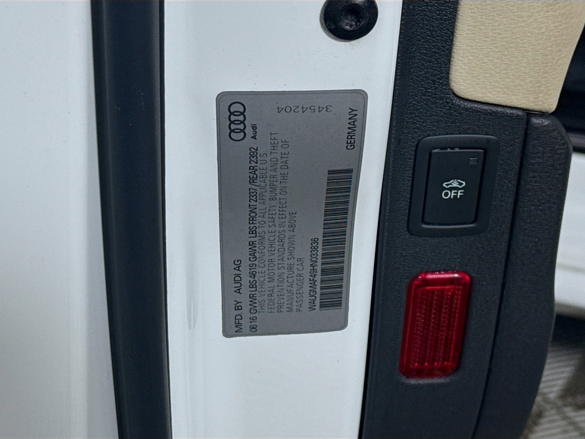 Used 2017 Audi A4 2.0T Premium Plus w/ Premium Plus Package image 40