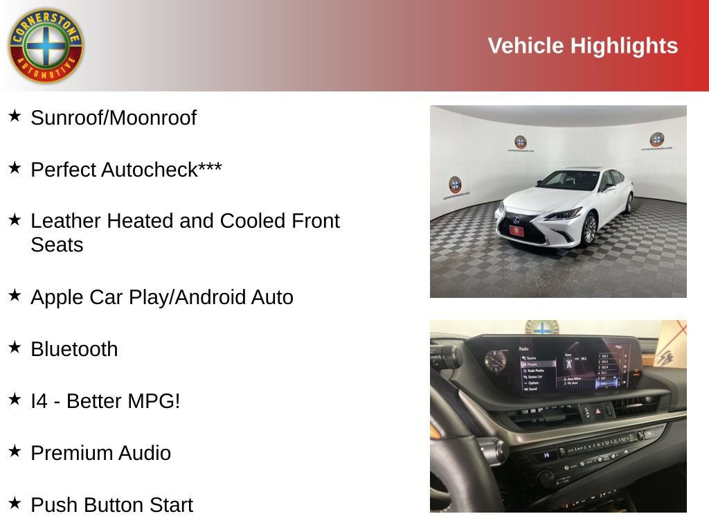 Used 2019 Lexus ES 300h 300h Luxury image 2