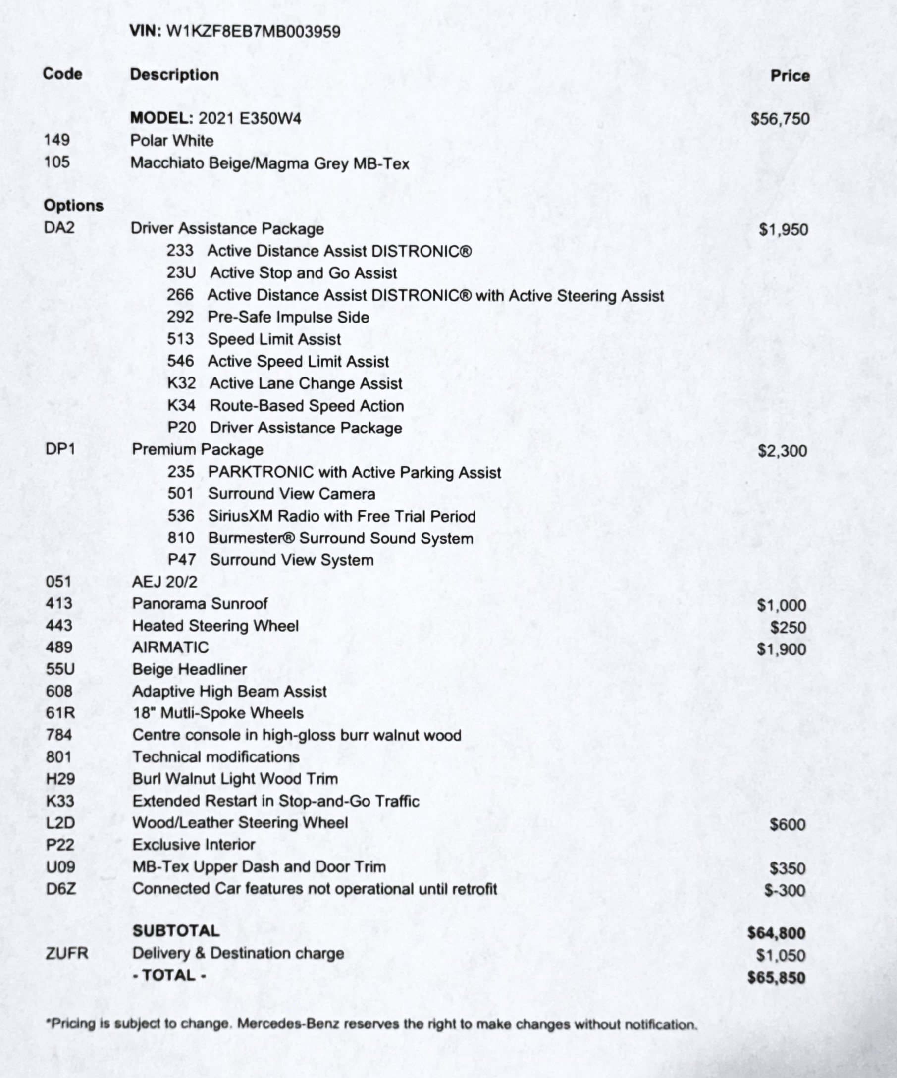 Used 2021 Mercedes-Benz E 350 4MATIC Sedan w/ Premium Package image 2