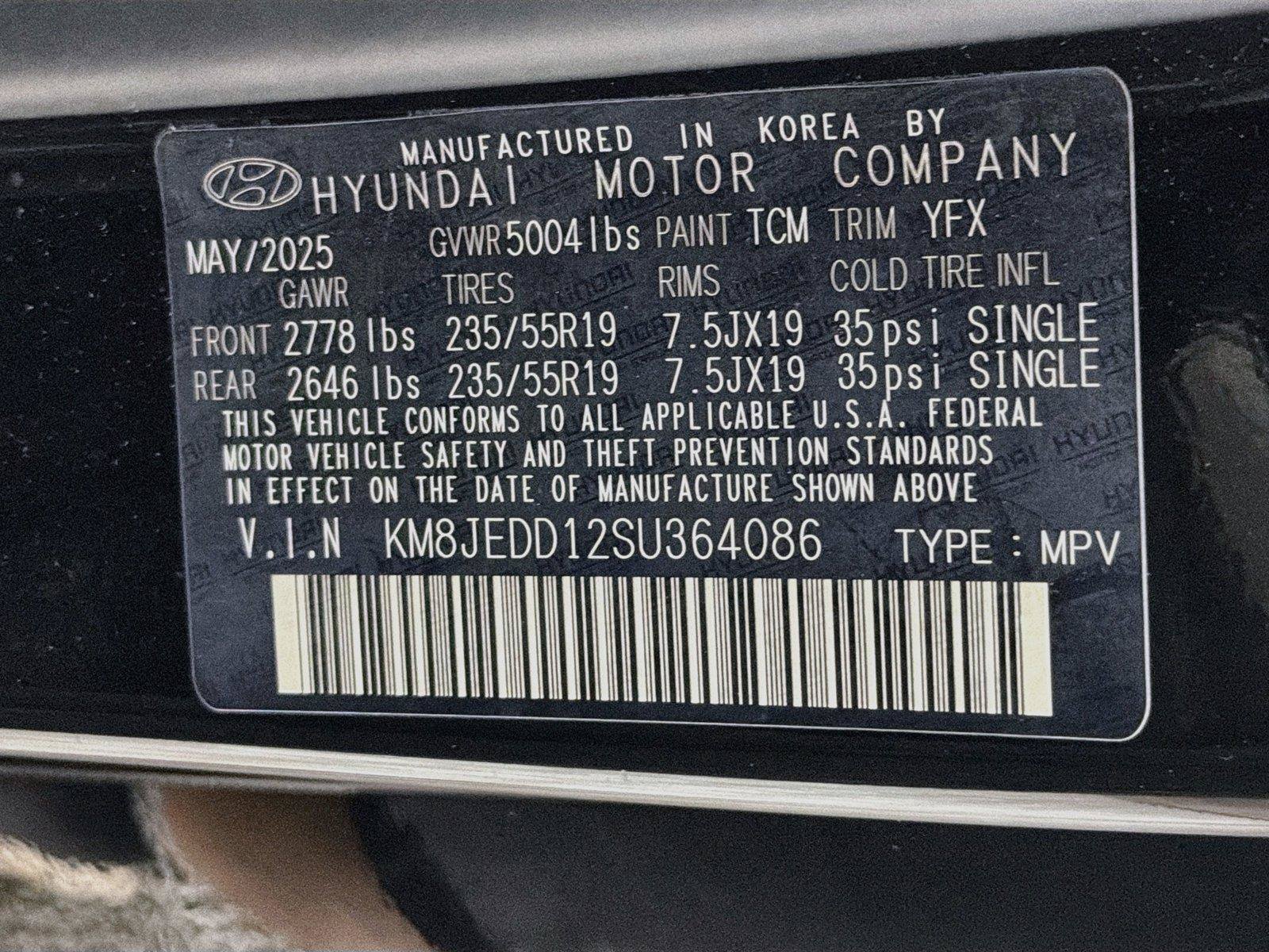 Used 2025 Hyundai Tucson Limited AWD/4WD image 40