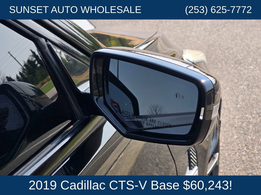 Used 2019 Cadillac CTS V w/ Carbon Fiber Package RWD image 21