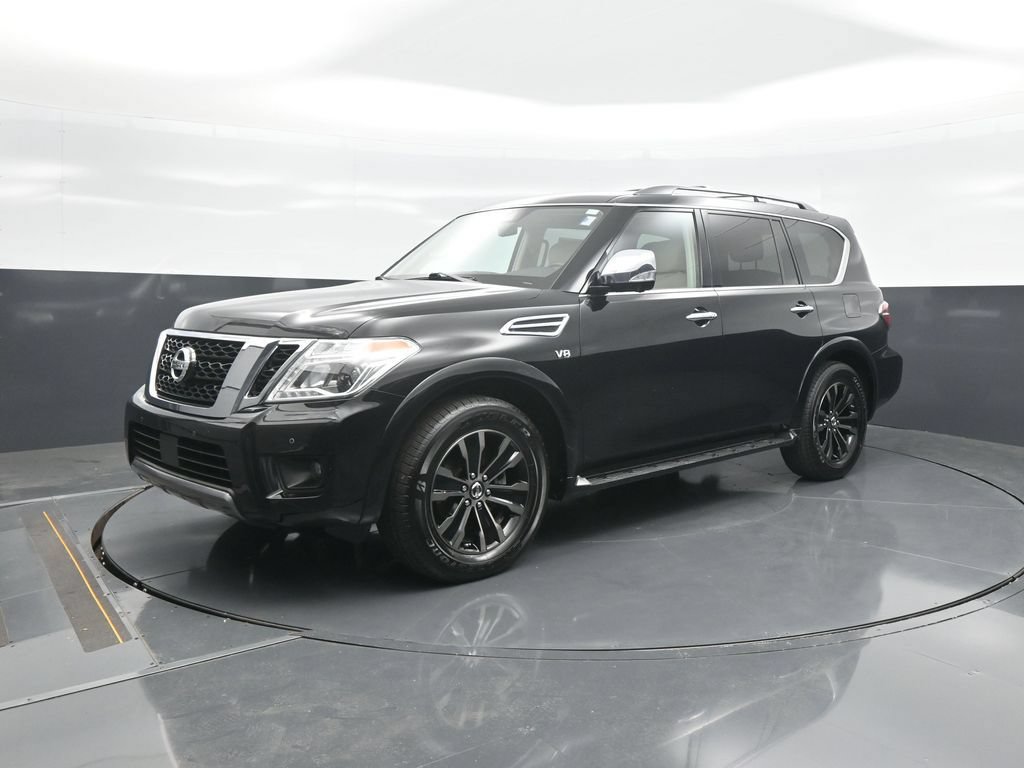 Used 2020 Nissan Armada Platinum w/ Captain's Chairs Package AWD/4WD image 3