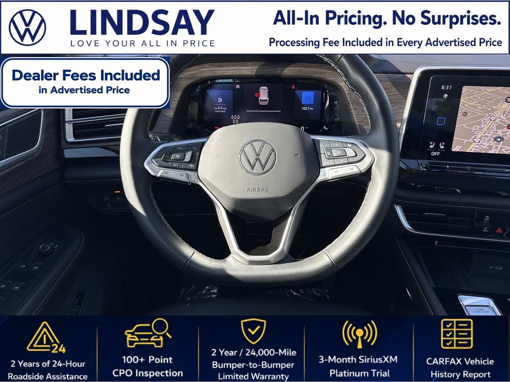 Used 2025 Volkswagen Atlas SEL AWD/4WD image 14