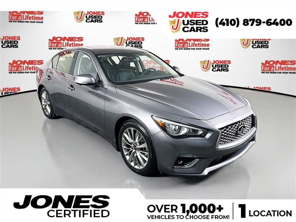 Used 2023 INFINITI Q50 Luxe w/ Cargo Package