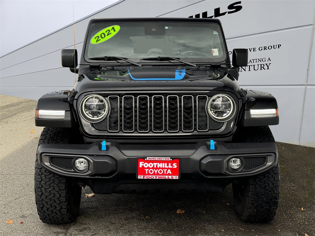 Used 2021 Jeep Wrangler Unlimited Rubicon 4xe w/ Cold Weather Group image 2