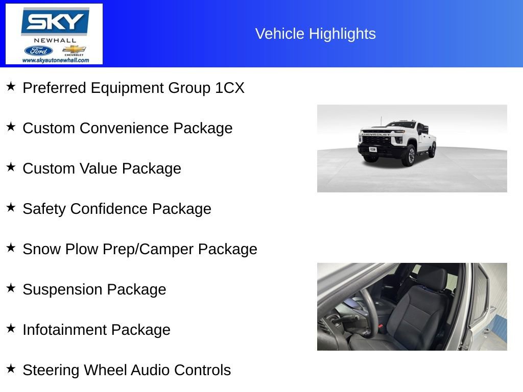 Used 2023 Chevrolet Silverado 2500 Custom w/ Custom Value Package image 12