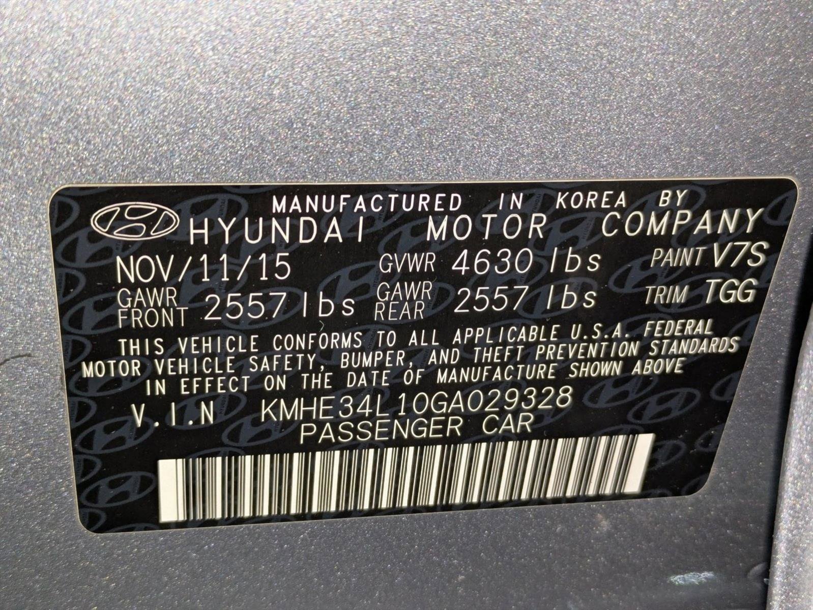 Used 2016 Hyundai Sonata Limited w/ Option Group 02 FWD image 27