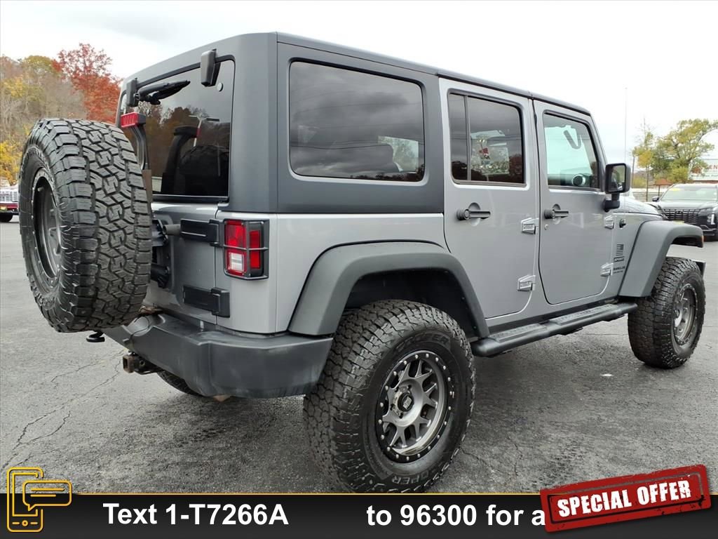 Used 2016 Jeep Wrangler Unlimited Sport w/ Quick Order Package 24S image 4