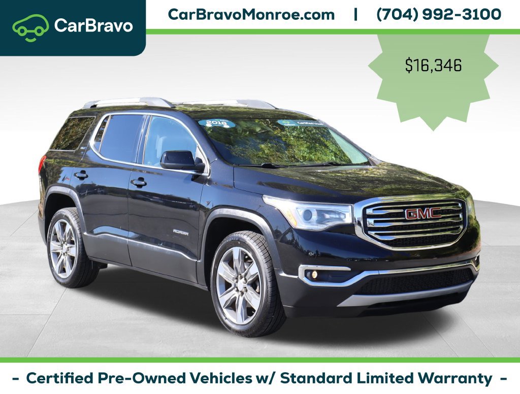 Certified 2018 GMC Acadia SLT FWD image 10
