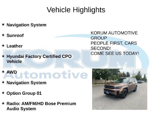 Certified 2025 Hyundai Santa Fe Calligraphy AWD/4WD image 4