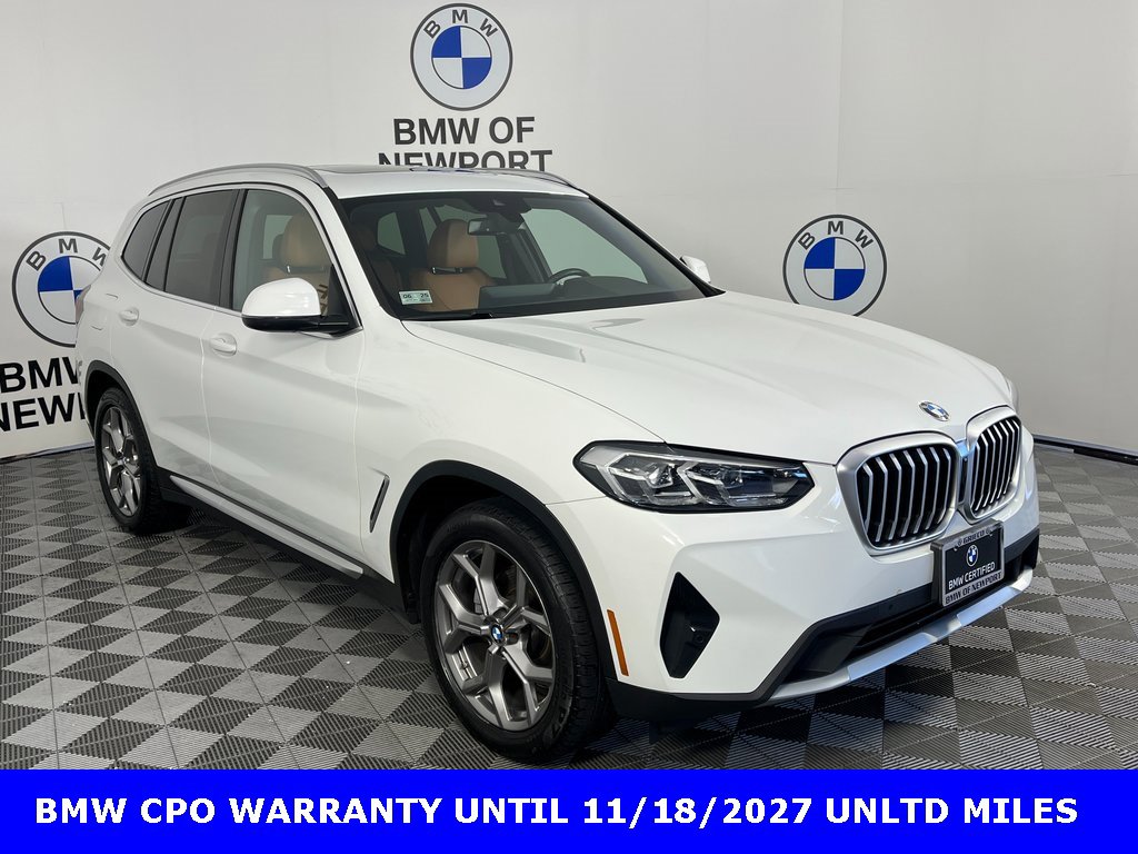Certified 2022 BMW X3 xDrive30i w/ Premium Package 2 (ZPA)