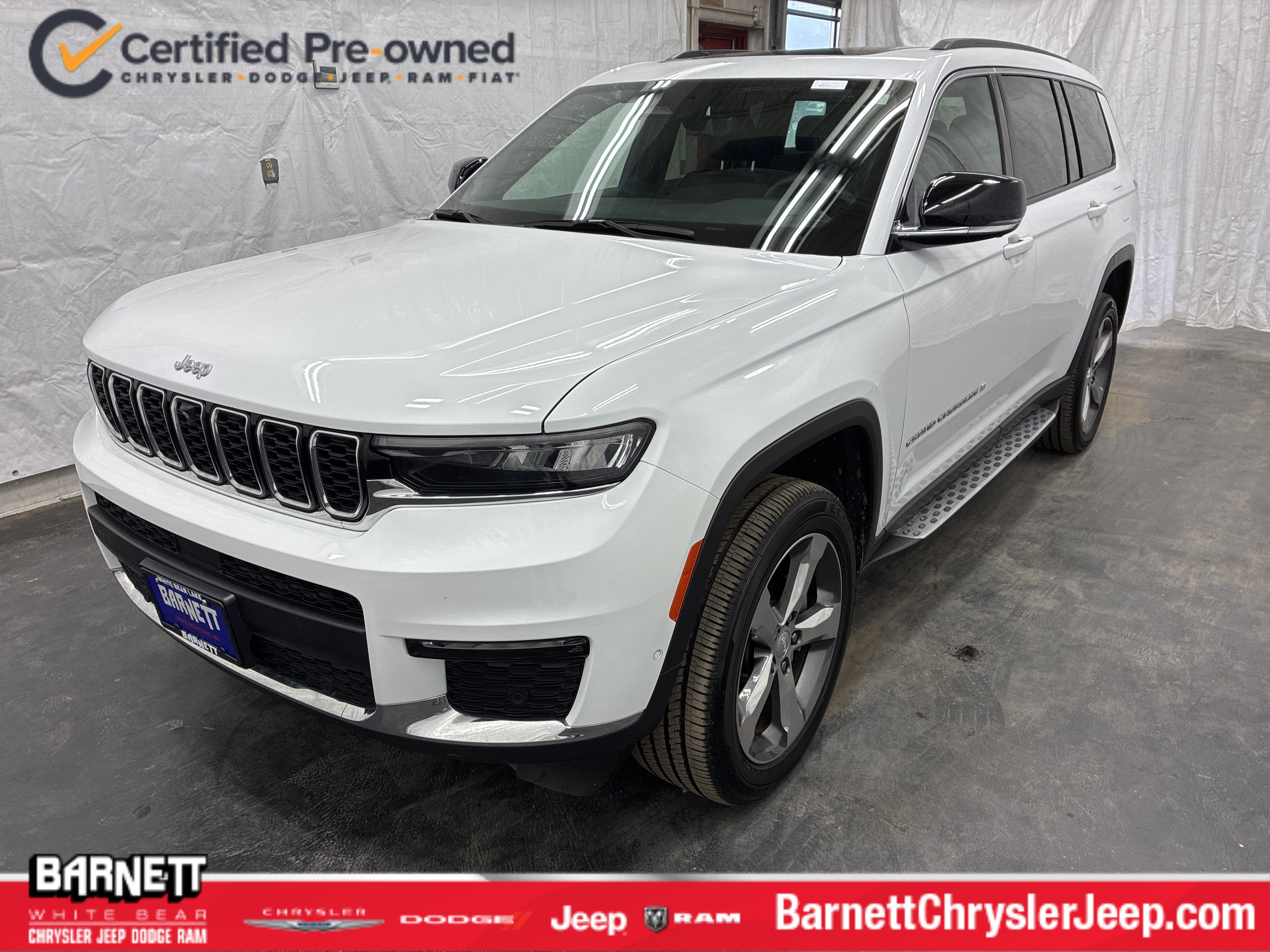 Certified 2024 Jeep Grand Cherokee L Limited w/ Luxury Tech Group II