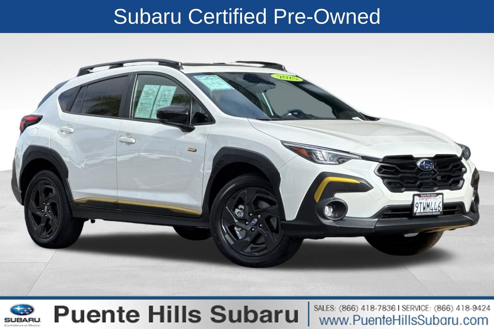 Certified 2025 Subaru Crosstrek 2.5i Sport w/ Crosstrek Mirror Package