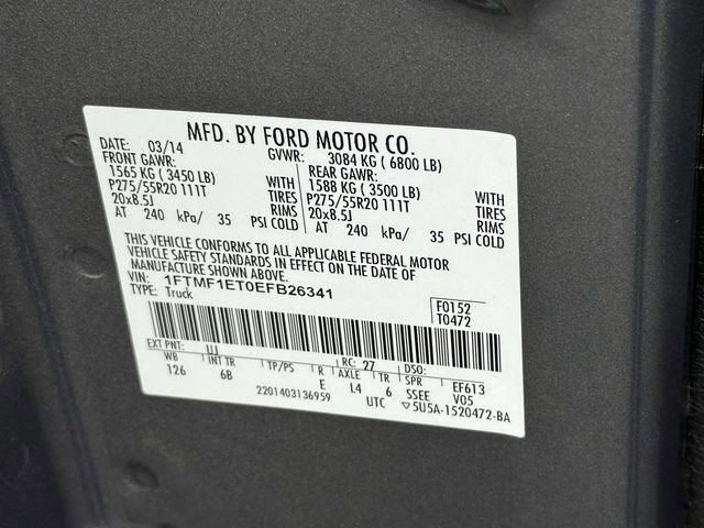 Used 2014 Ford F150 FX4 w/ FX Appearance Package image 26