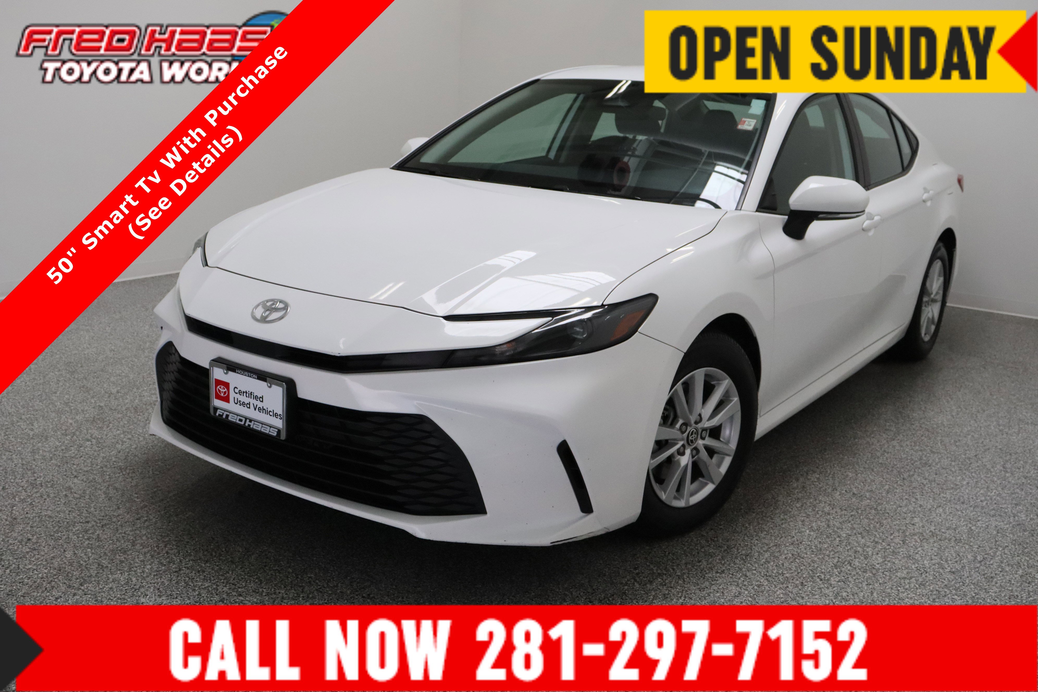 Certified 2025 Toyota Camry LE