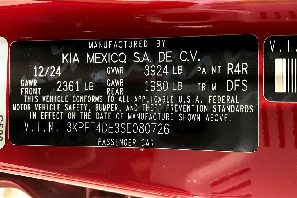 Used 2025 Kia K4 LXS FWD image 11