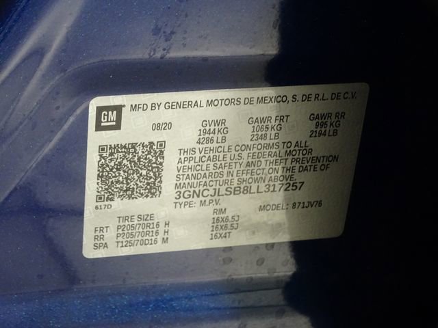 Used 2020 Chevrolet Trax LT w/ LT Convenience Package image 19