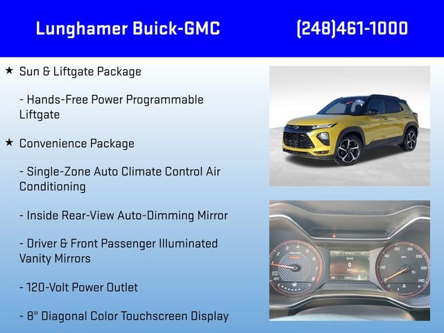 Used 2023 Chevrolet TrailBlazer RS w/ Sun and Liftgate Package image 12