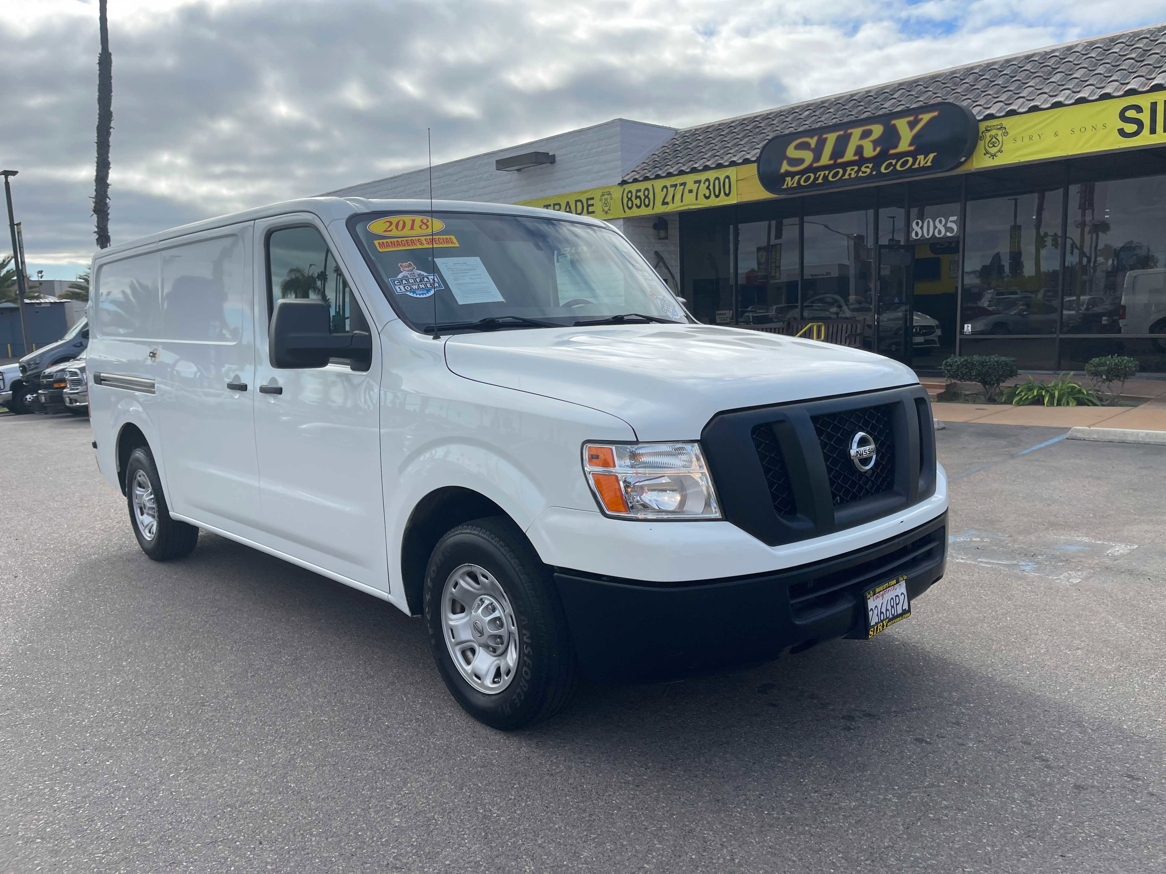 Used 2018 Nissan NV 1500 SV w/ Navigation Package