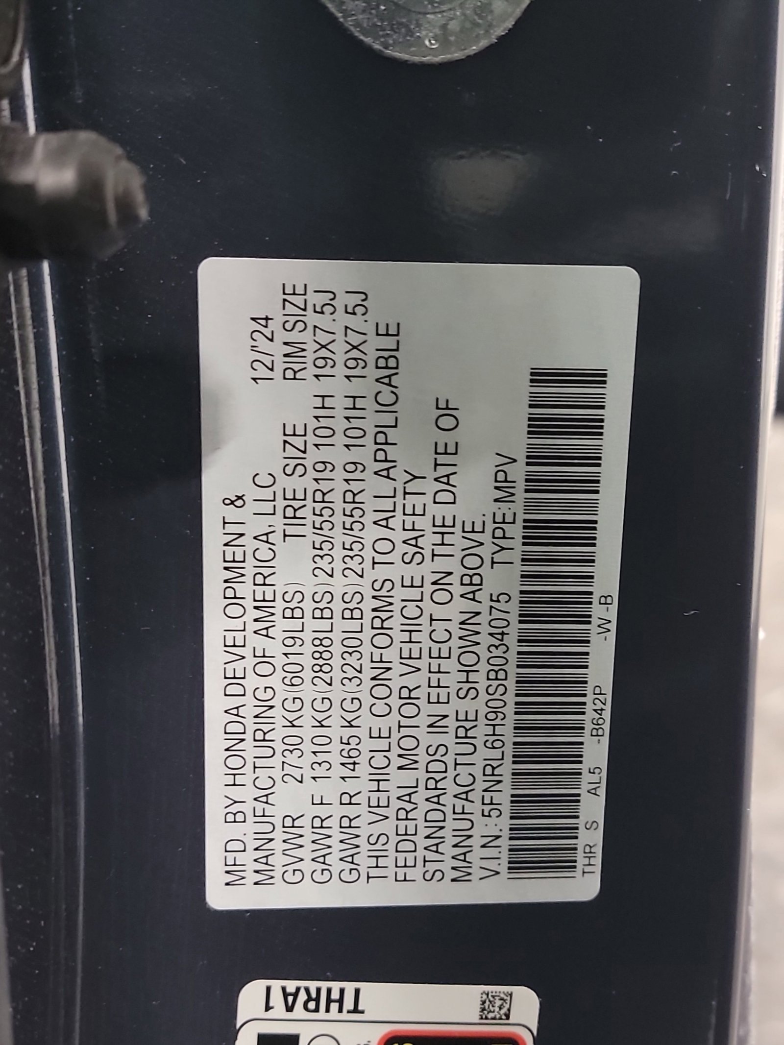 Certified 2025 Honda Odyssey Elite image 33